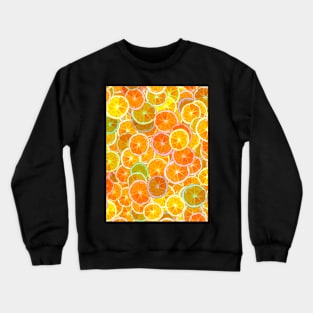 Orange Fruit Crewneck Sweatshirt